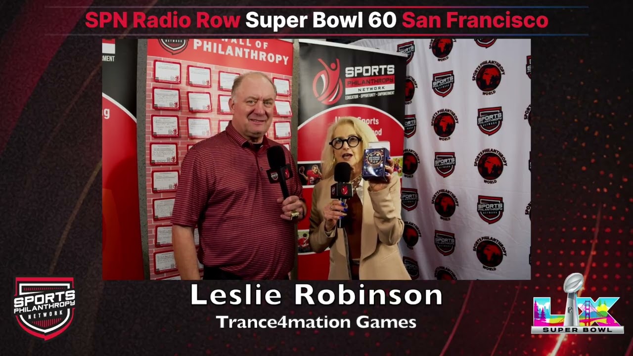 Leslie Robinson of Trance4mation Games Introduces “Beyond the Game” | Super Bowl 60