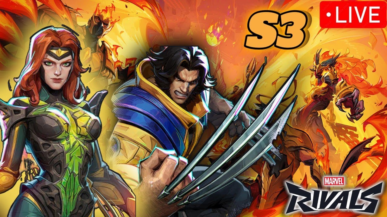 LIVE🔴SEASON 3 MARVEL RIVALS