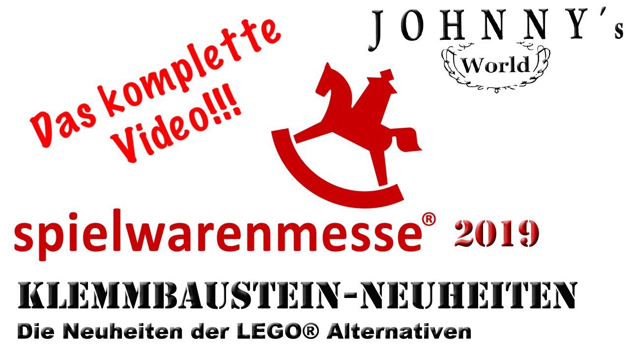 Klemmbausteine auf der Spielwarenmesse  2019 Nürnberg   LEGO® Alternativen Neuheiten