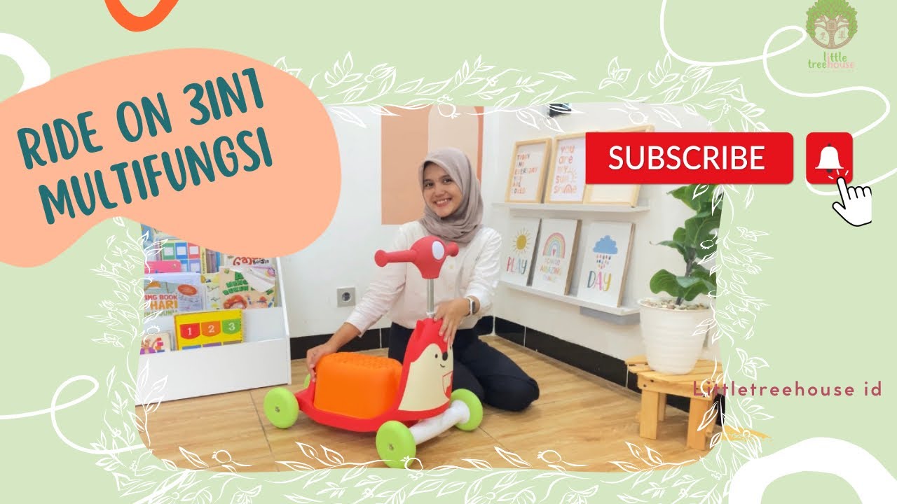 Review Skip Hop Zoo Ride on 3in1 | Ride on multifungsi dalam 1 Produk😱