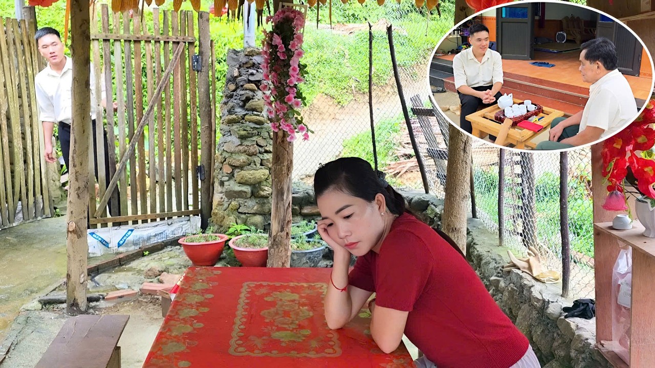 Mui went to see Nhat but didn't dare face her. Mui's grandfather brought him good news