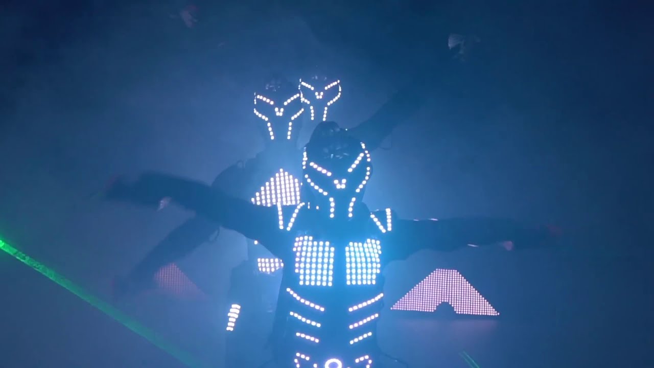 LUMOS: Кибер (5 артистов). Световое, LED PIXEL show, Иркутск. PROMO