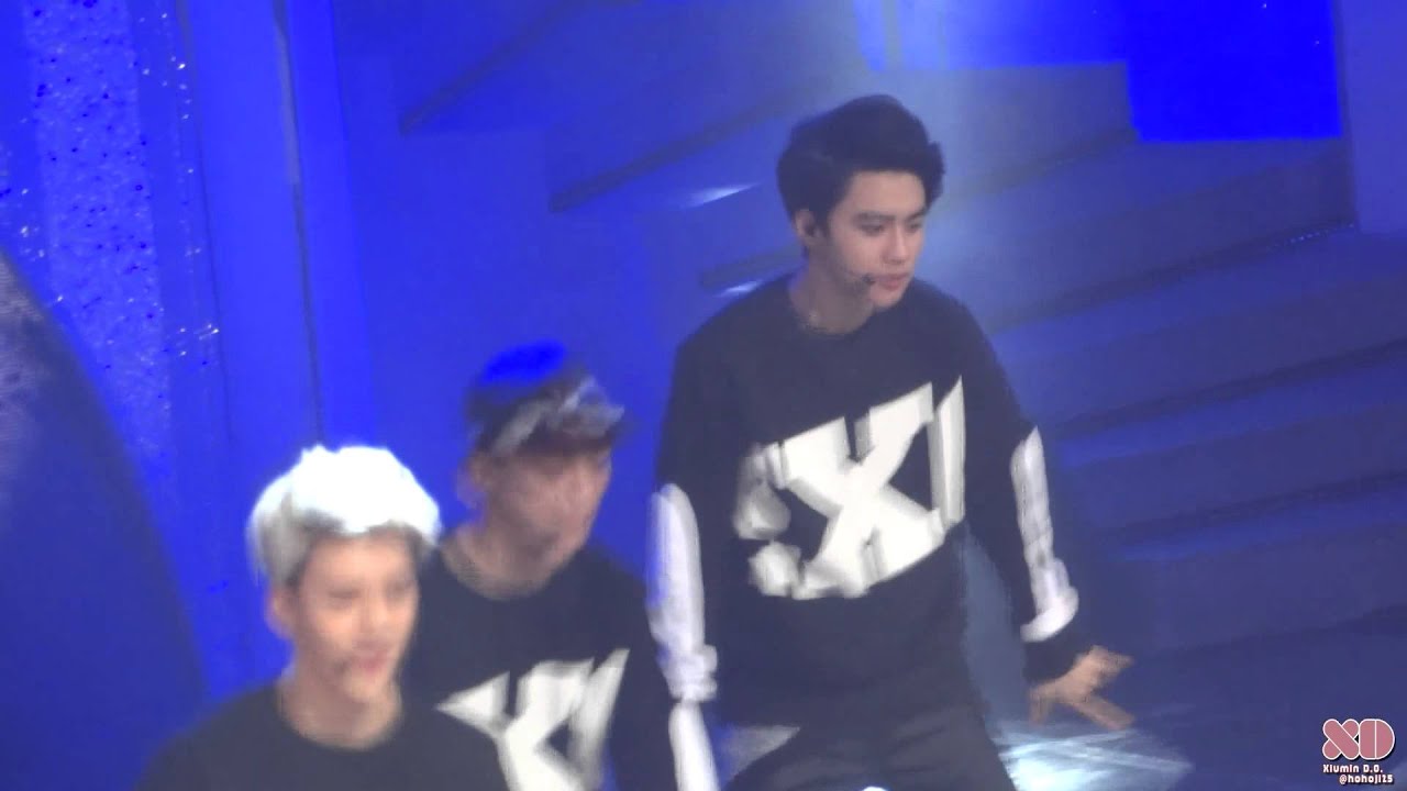 140116 골든디스크시상식 으르렁 시우민과 디오