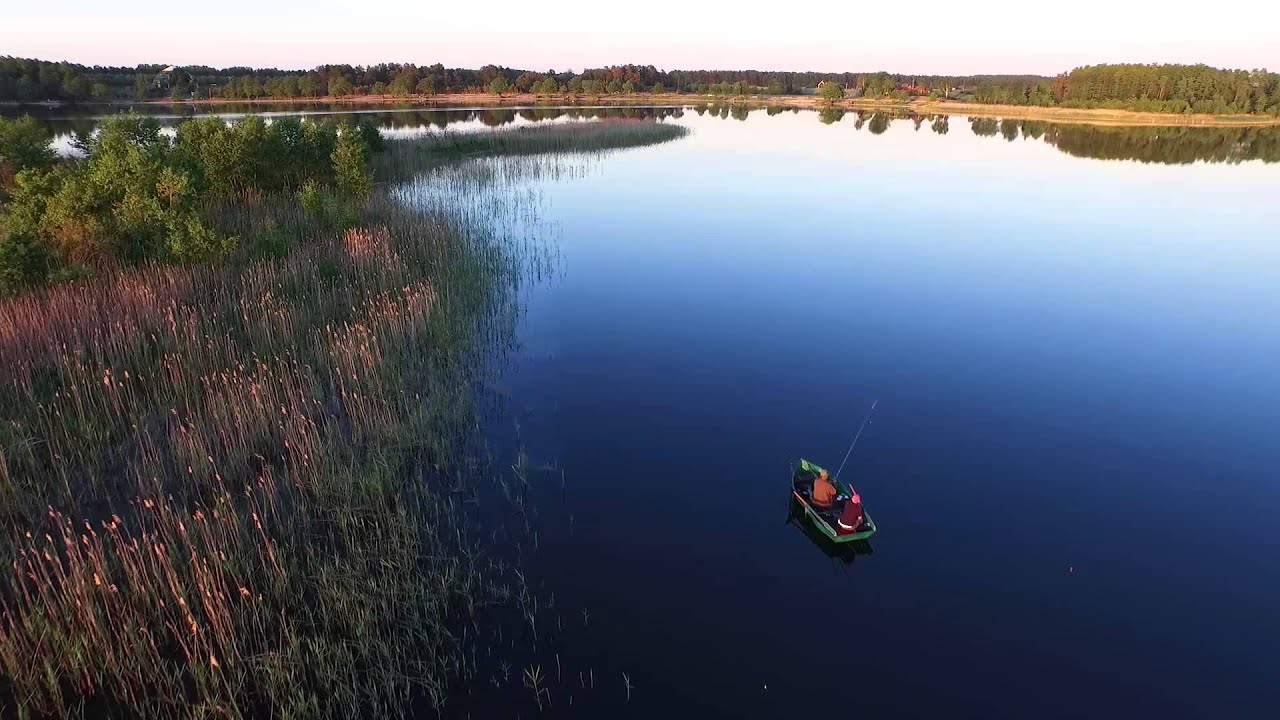 Jezioro Kownatki  05 06 2015  - zachód słońca.