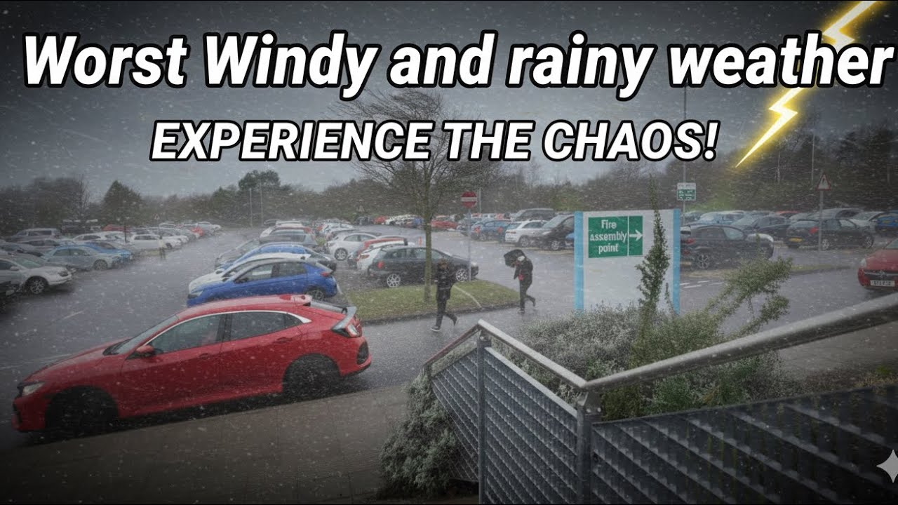 When Weather Goes Crazy 😳 | Worst Windy and Rainy Day Ever