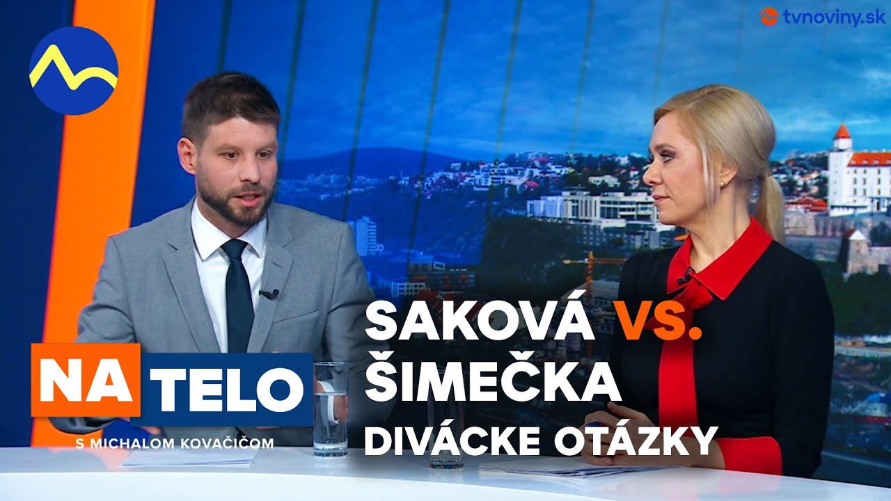 Saková vs. Šimečka - divácke otázky | Na telo