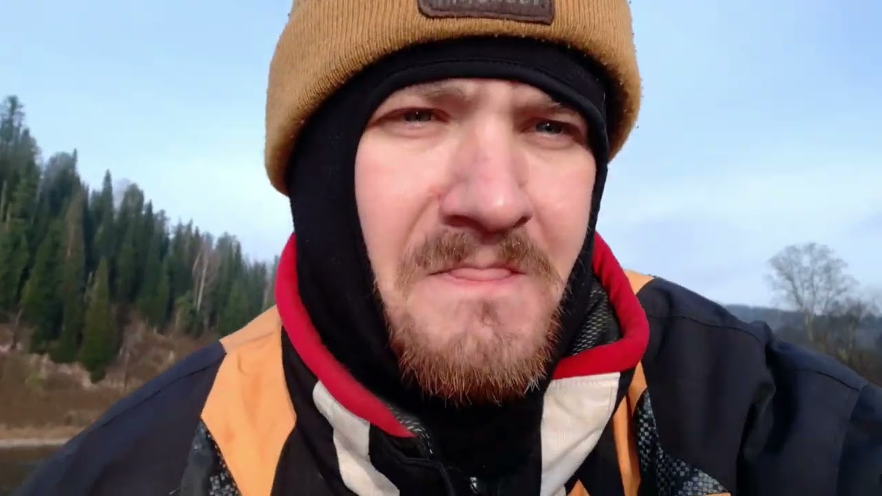 Мы первый раз на рыбалка находятся реке р.бель-су горный погода отлично 👍 #deaf #глухие #ржя