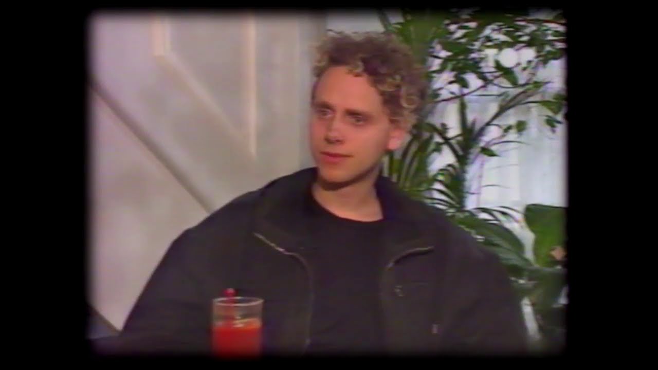 Depeche Mode - 1993-04 22- Interview, MG & AF, Top 50, Canal + TV, Paris, France