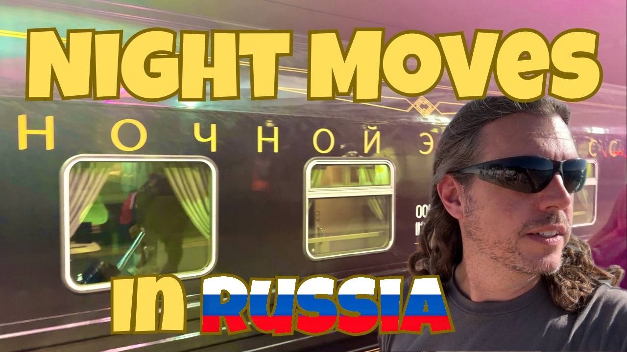 🚅MOSCOW to PETERSBURG Overnight Train!🇷🇺With an AMERICAN!🇺🇸In RUSSIA!🌖During the SMO!💥