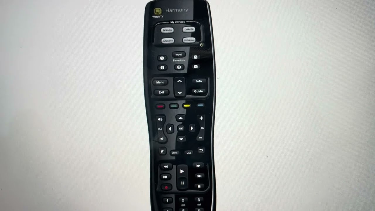 Logitech Harmony 350 Remote Control Stuck in Safe Mode