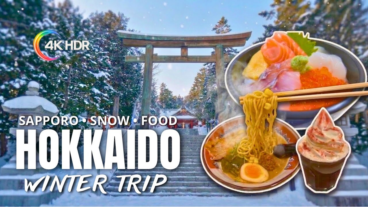 Last Day in Hokkaido 🇯🇵 Snow, Food & New Chitose Airport