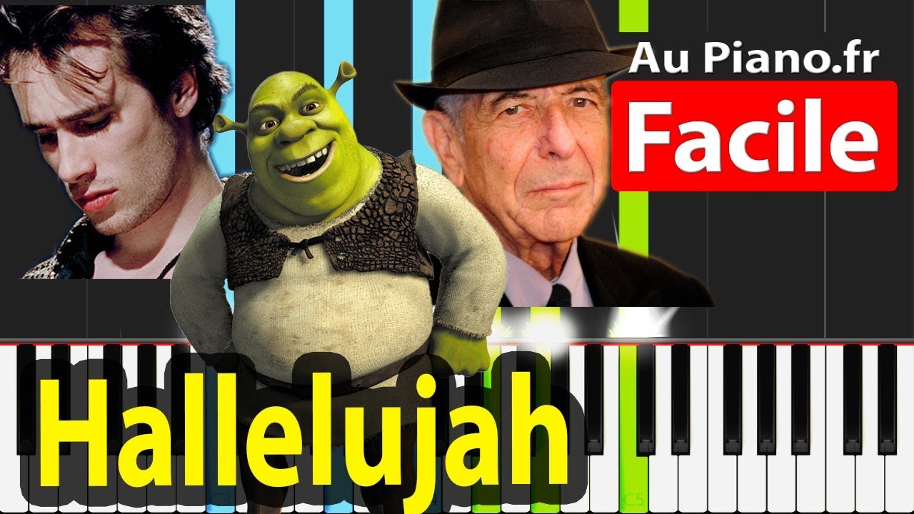 Hallelujah Piano Easy Piano