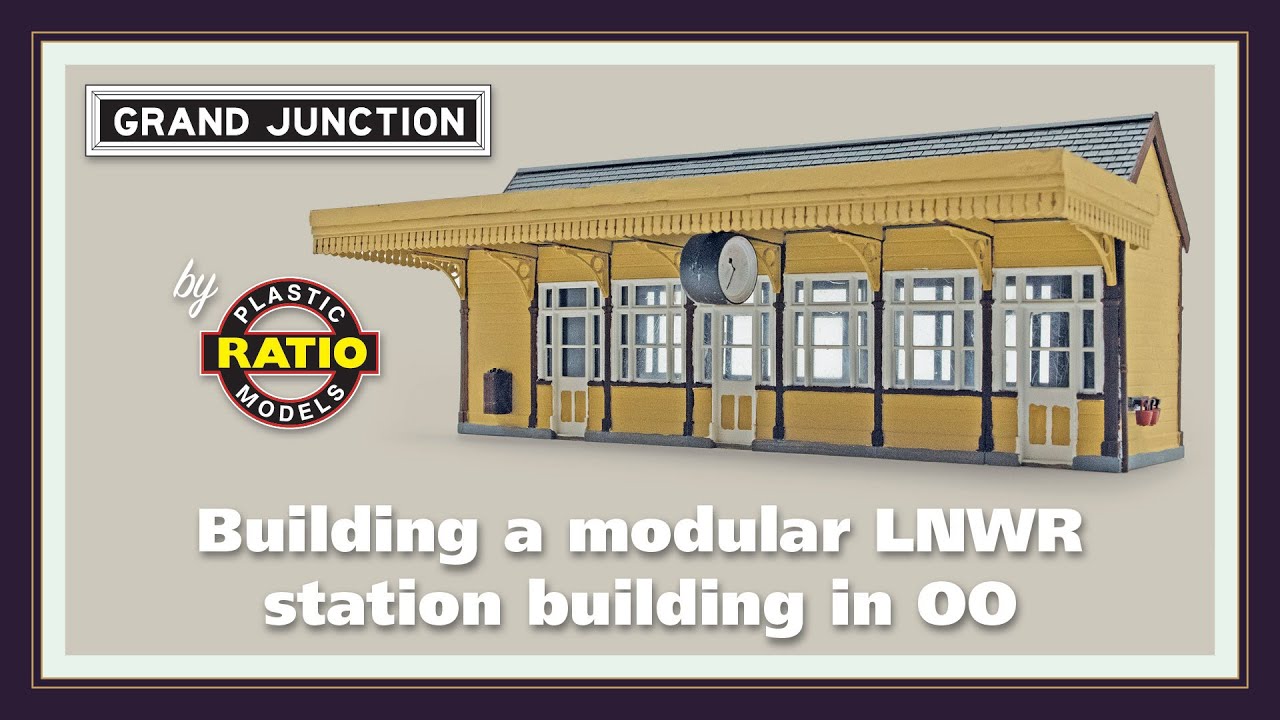 Grand Junction kits - Building an LNWR Station Building in OO