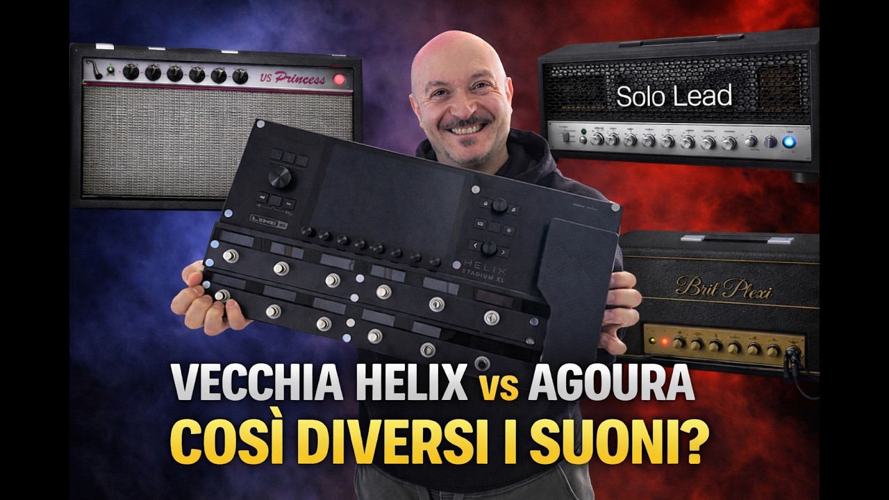 Helix vs Stadium XL: stesso ampli, suono diverso? Test US Princess, Plexi e SLO
