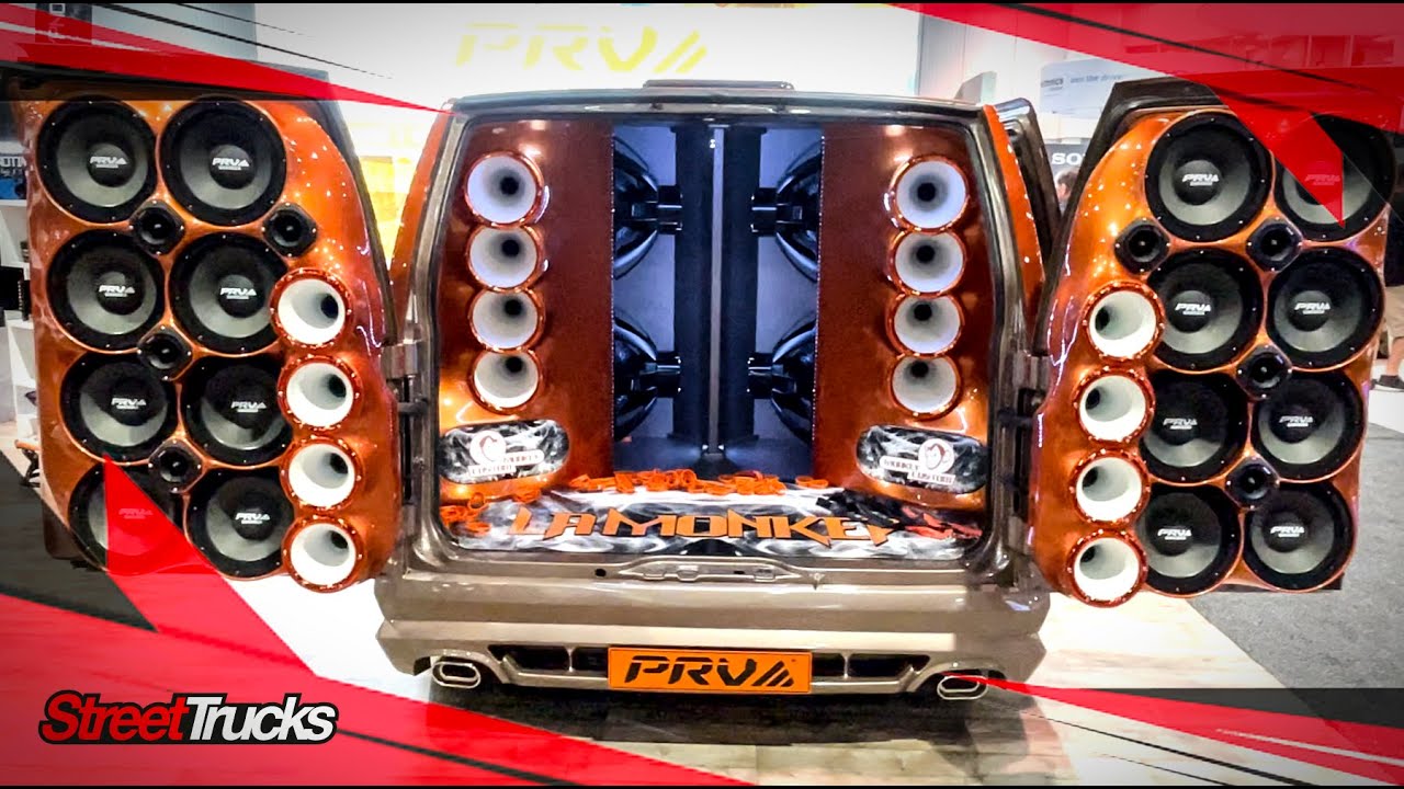 TOO MANY speakers? INSANE Car audio from SEMA 2023