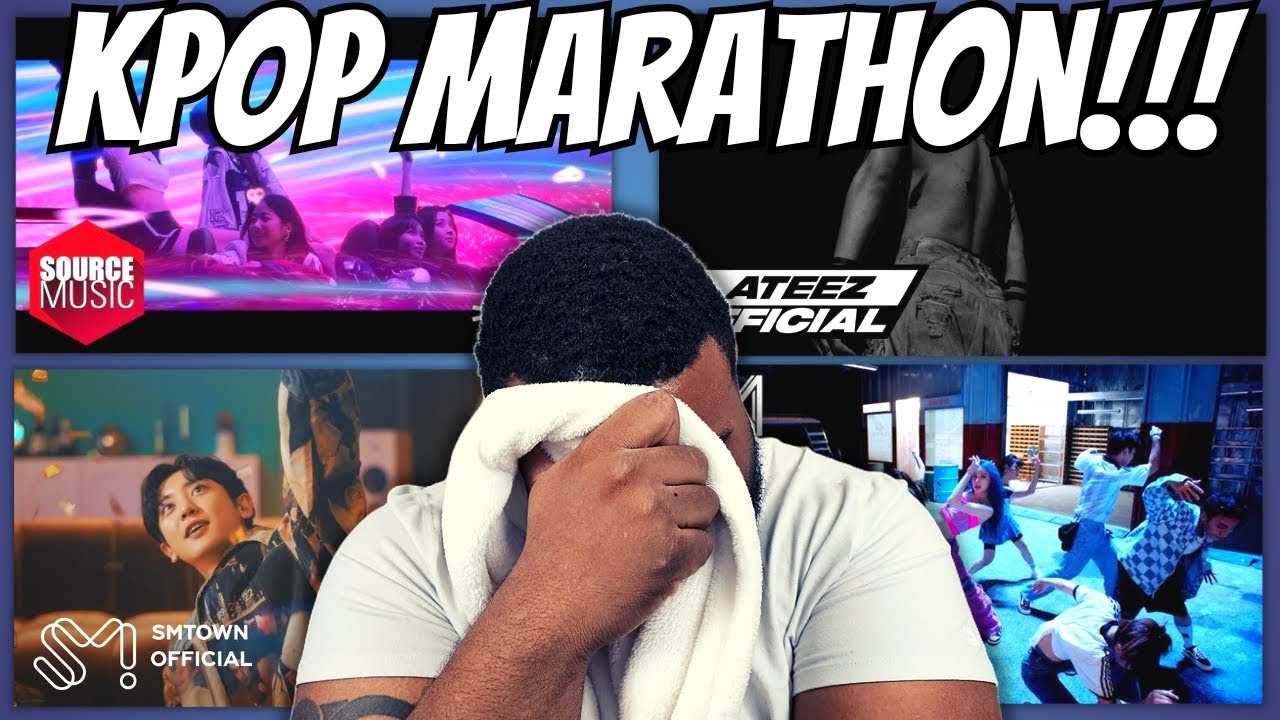 Kpop Marathon | LE SSERAFIM, Ateez, Lee Chae Yeon, & Chanyeol Reaction!
