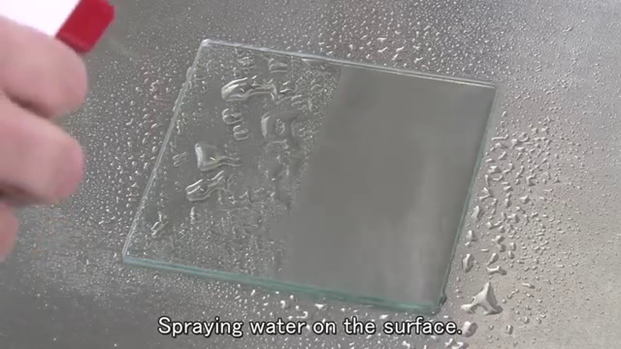 ITRO Surface Treatment to glass