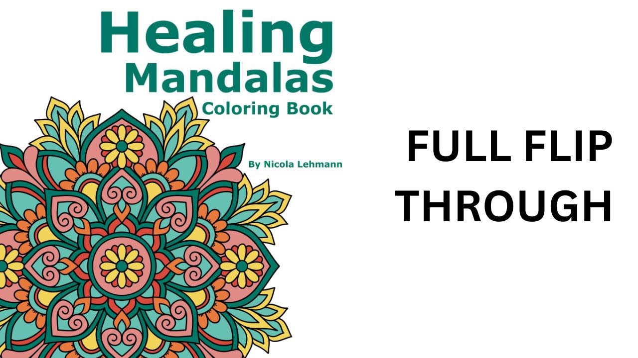 Full Flip Through: Healing Mandalas