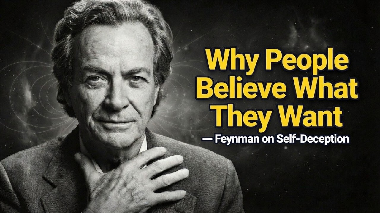 Why People Believe What They Want — Richard Feynman on the Illusion of Certainty