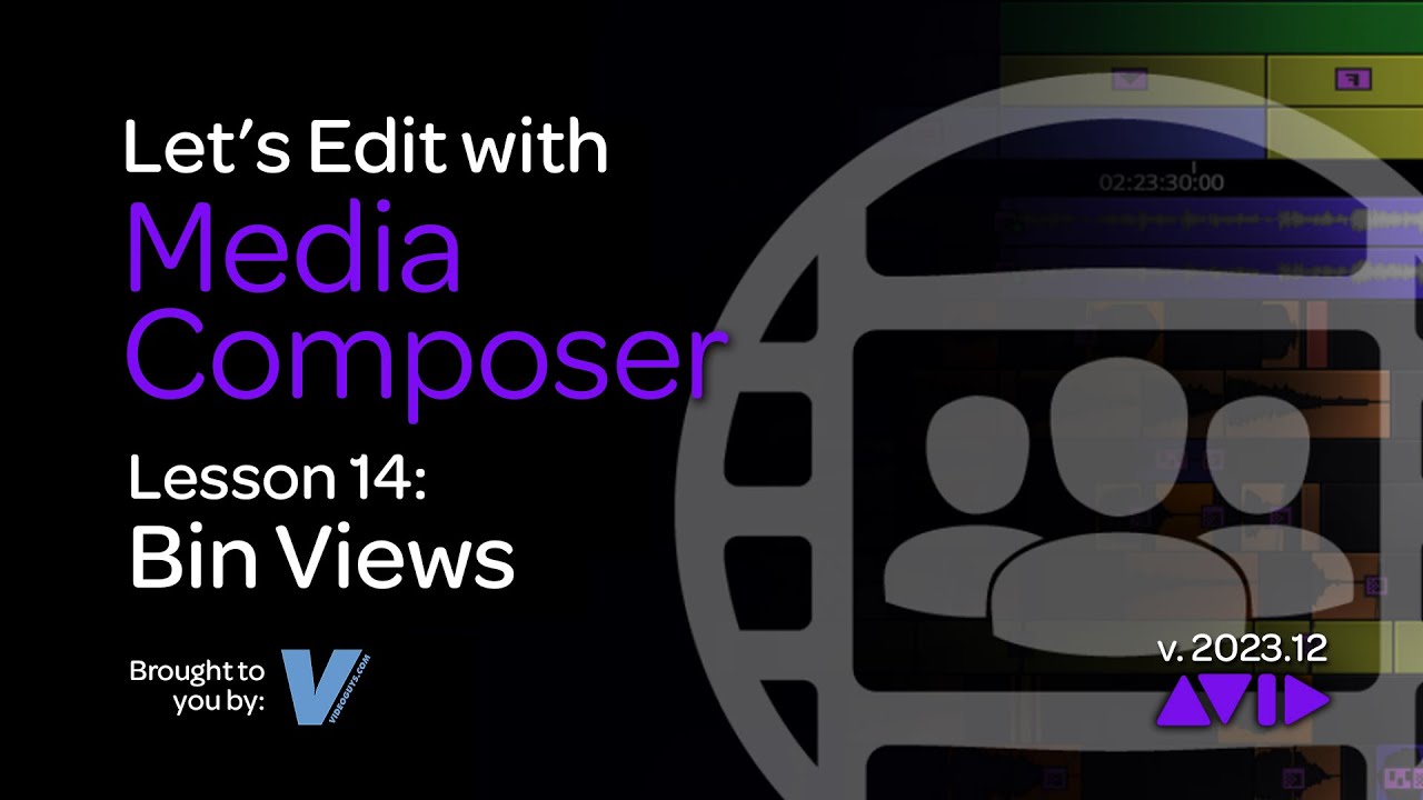 Let's Edit with Media Composer - Lesson 14 - Bin Views