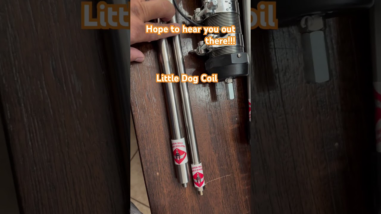 Easy POTA antenna set up #ham radio #Mad Dog Coil #Best coil in the market