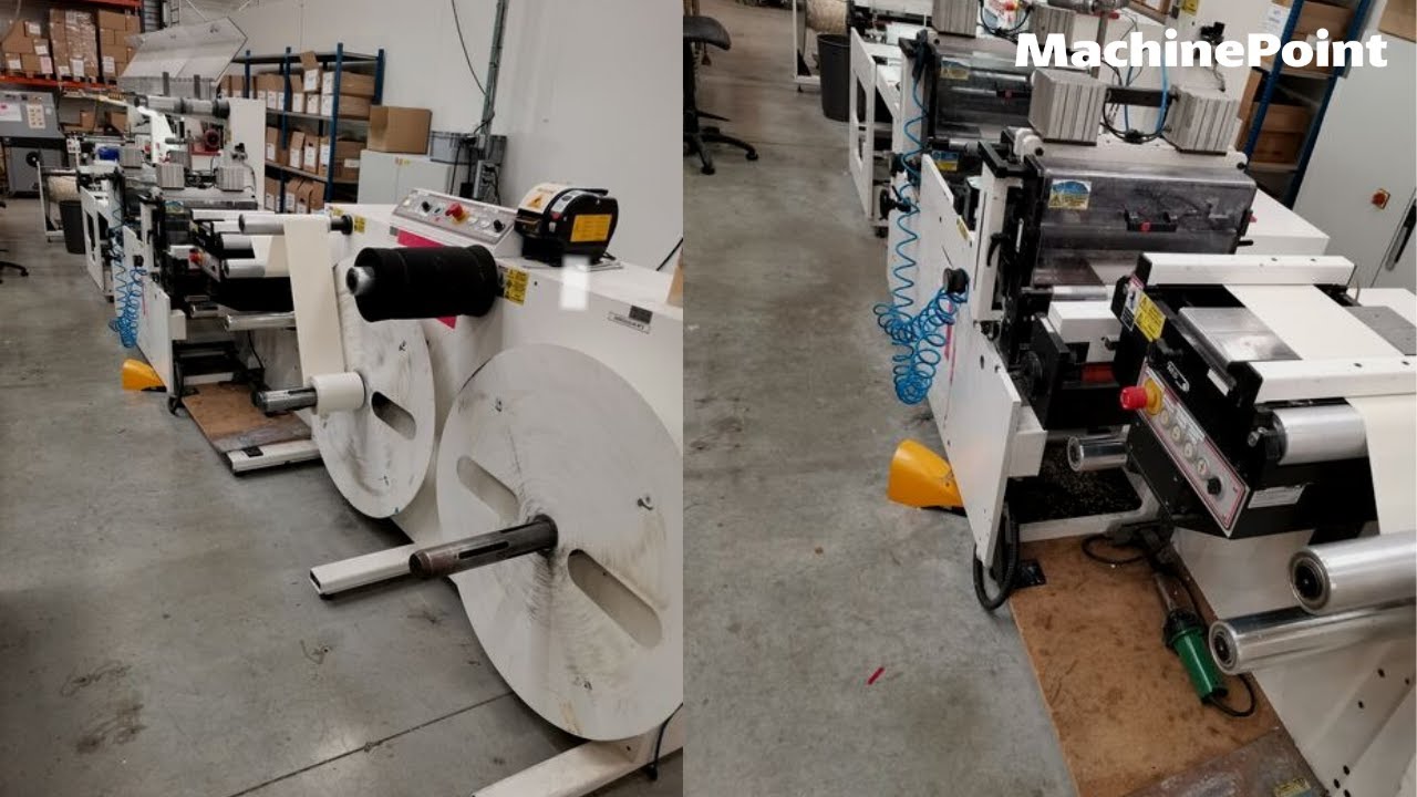 ABG Omega 330 Converter Label sheeter - cross cutting | ABG Machines