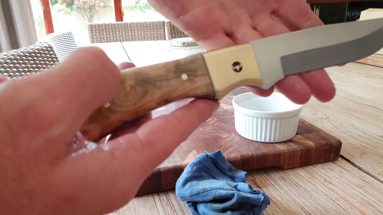 Knife Handle Wood Treatment