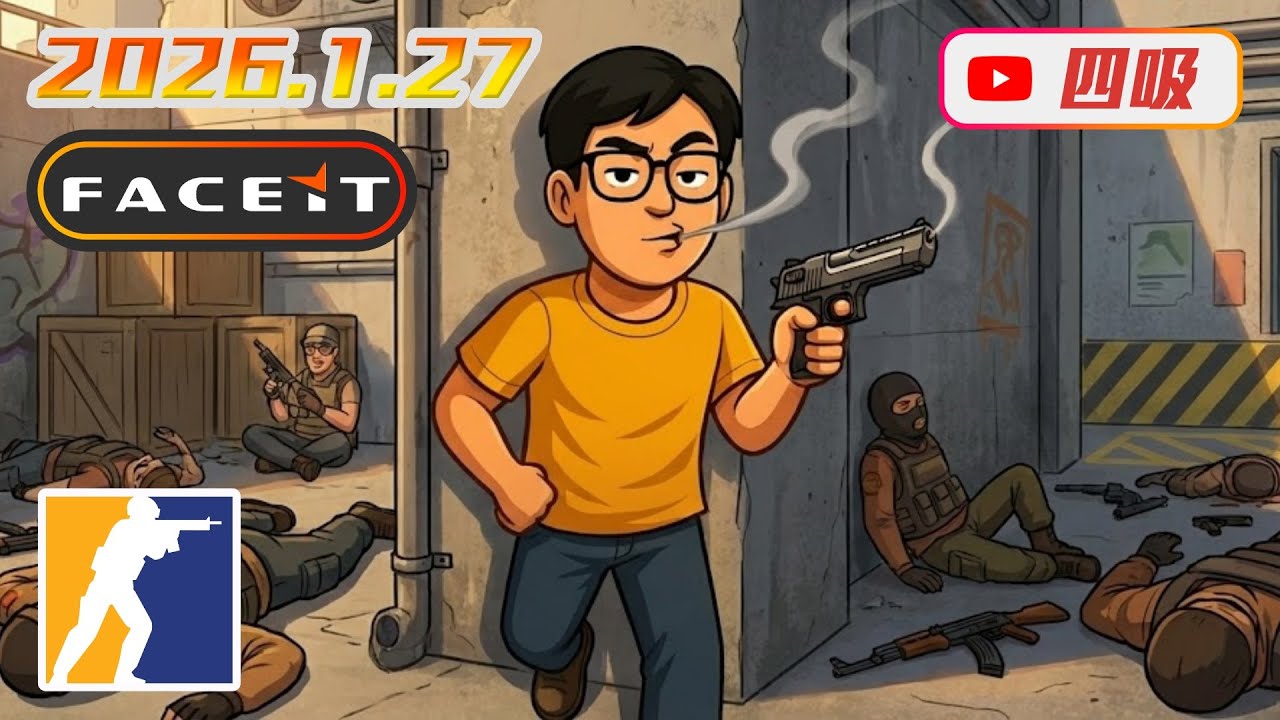 【CS2】0127 FACE IT / 頻道更新影片，大家記得去支持一下嘿。