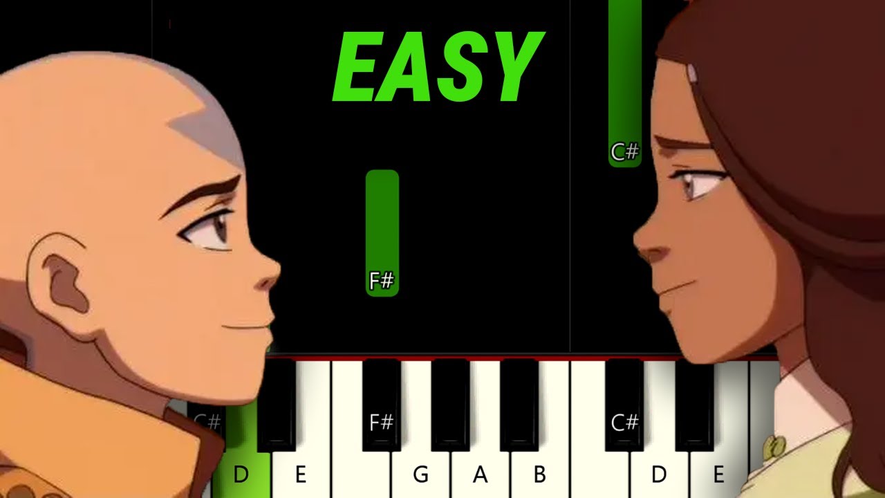 Avatar's Love • EASY Piano Tutorial