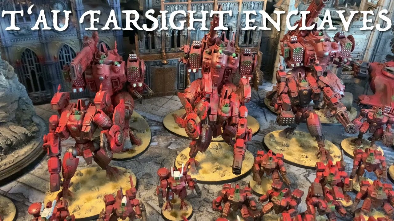 Armeevorstellung - Tau Empire - Farsight Enclaves [Kreuzzug 2020] Warhammer 40k Deutsch