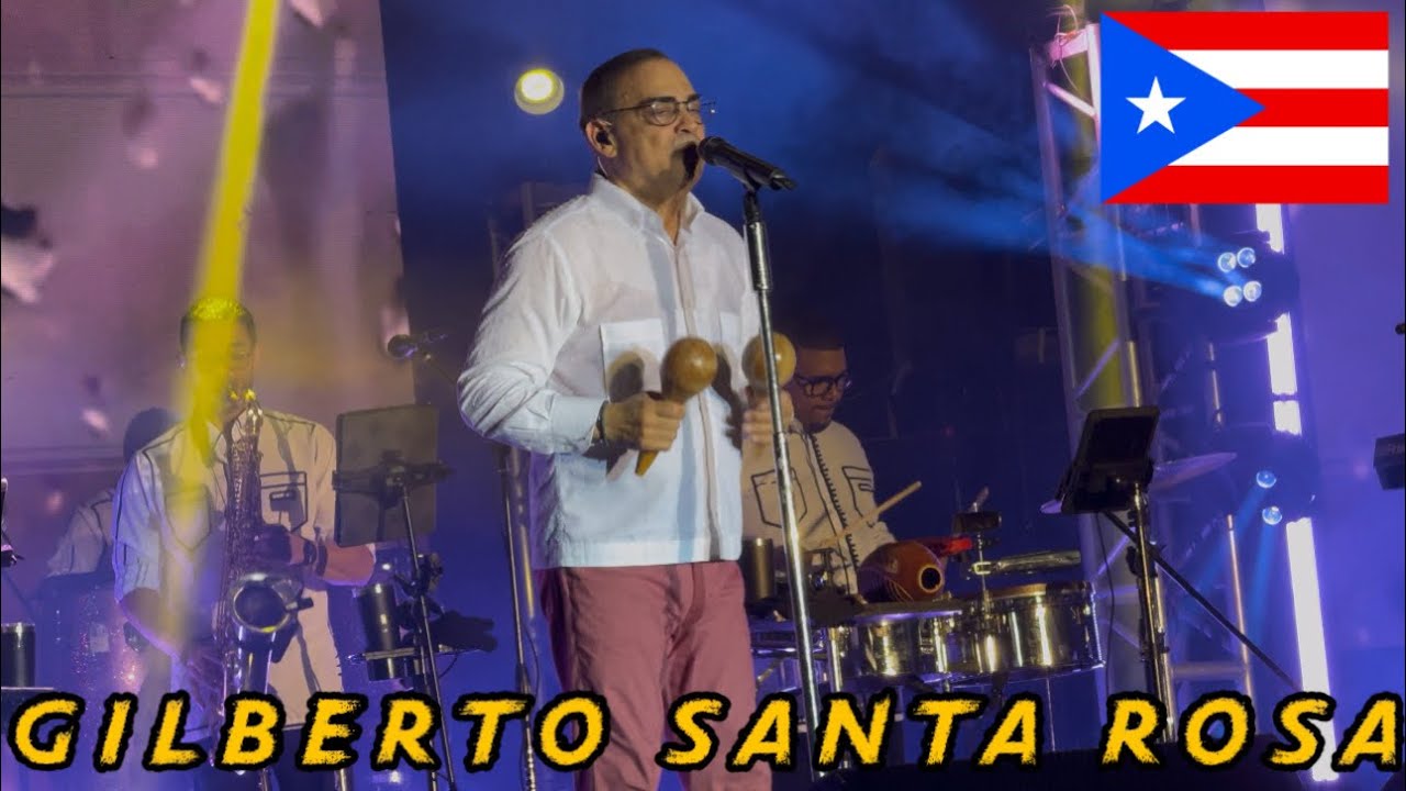 Gilberto Santa Rosa en Festival Mabó Guaynabo Puerto Rico 🇵🇷