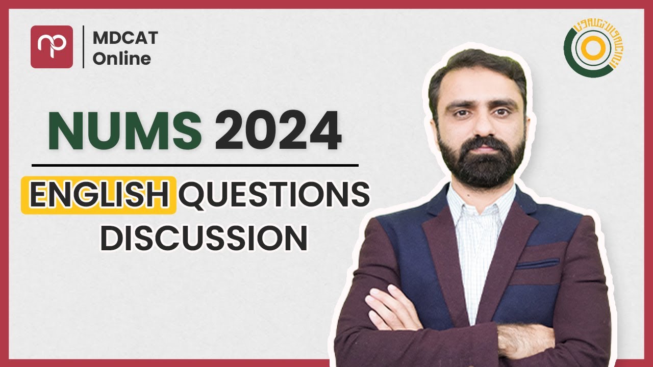 NUMS 2024 paper  Discussion | English | Sir Tanveer