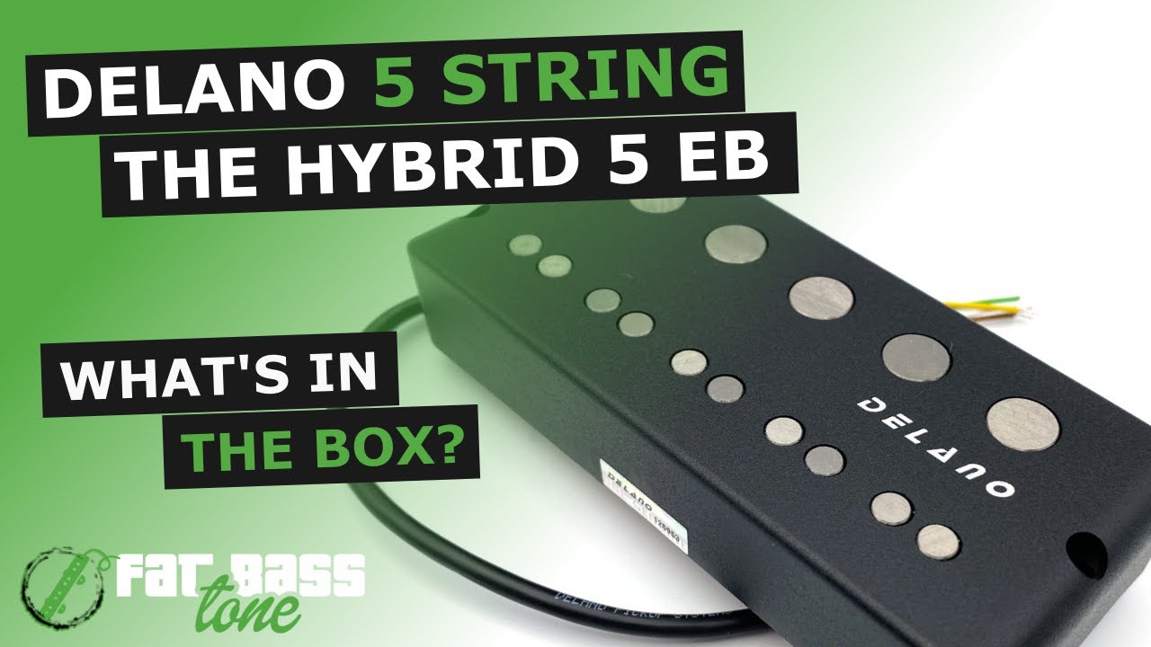 Delano The Hybrid 5 MusicMan&reg; Bass Pickup: What&rsquo;s In The Box (A Close-Up Look)