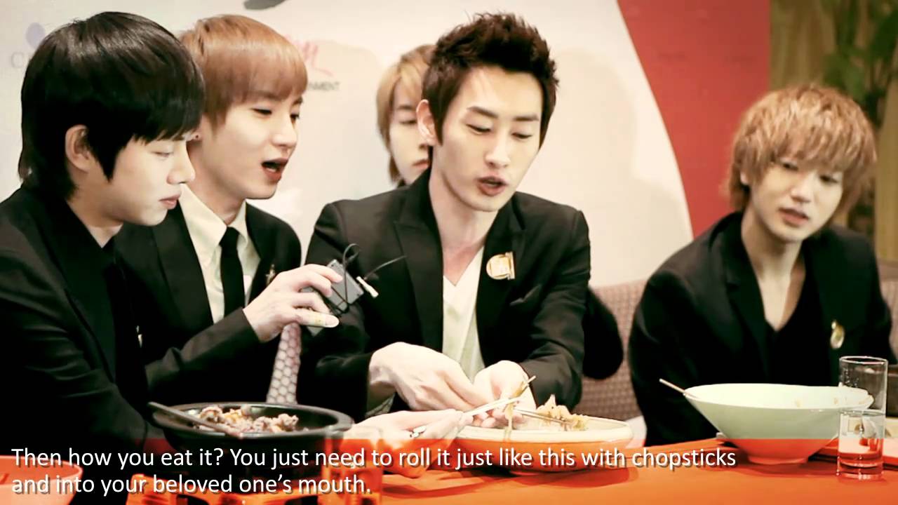 [English] Super Junior Eun Hyuk's favorite Korean food, Japchae