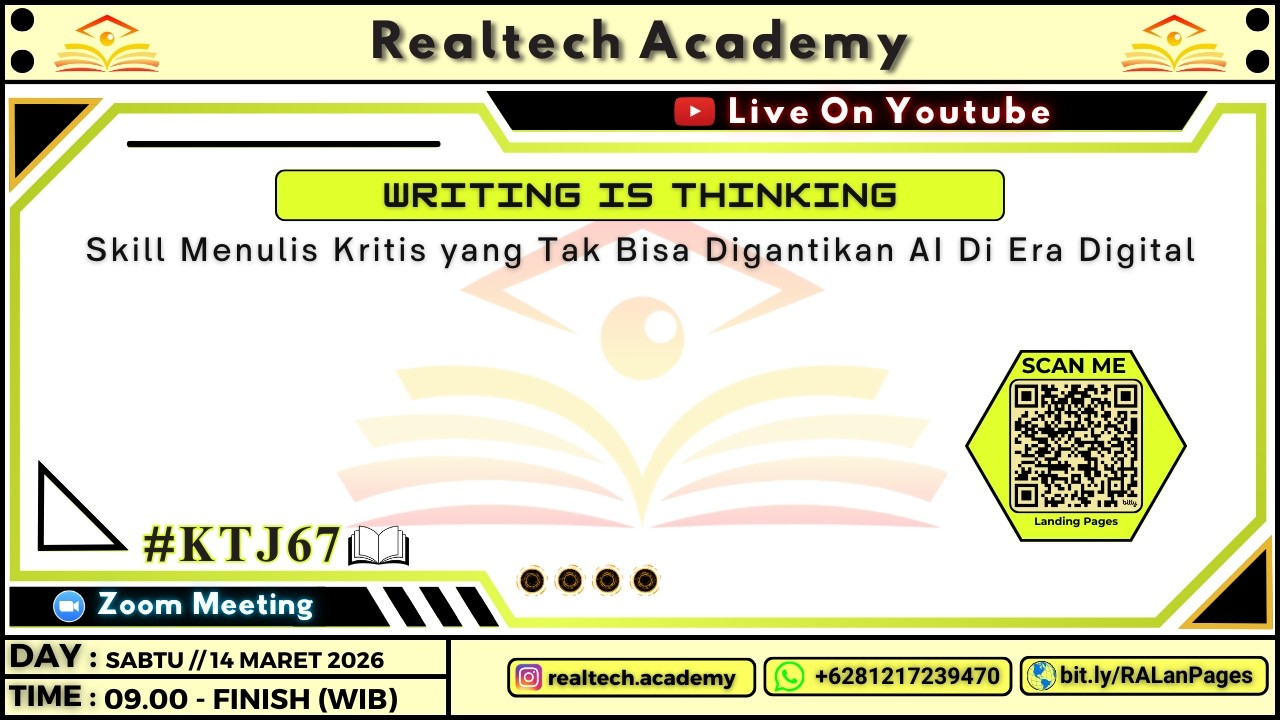 Writing is Thinking Skill Menulis Kritis yang Tak Bisa Digantikan AI di Era Digital