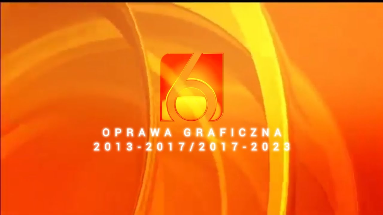 TV6/Szóstka Oprawa graficzna z lat od 30.03.2013 do 3.08.2023r.