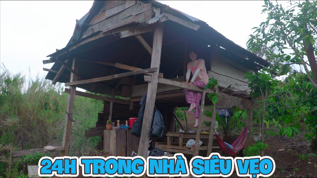 Thơ Nguyễn Thử Thách 24h Sống Trong Căn Nhà Siêu Vẹo