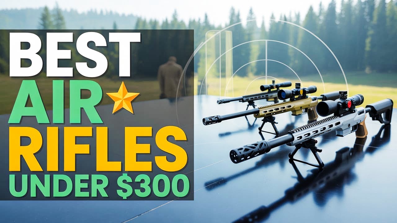 Top 5 Best Air Rifles Under $300 2026!🔥🔥