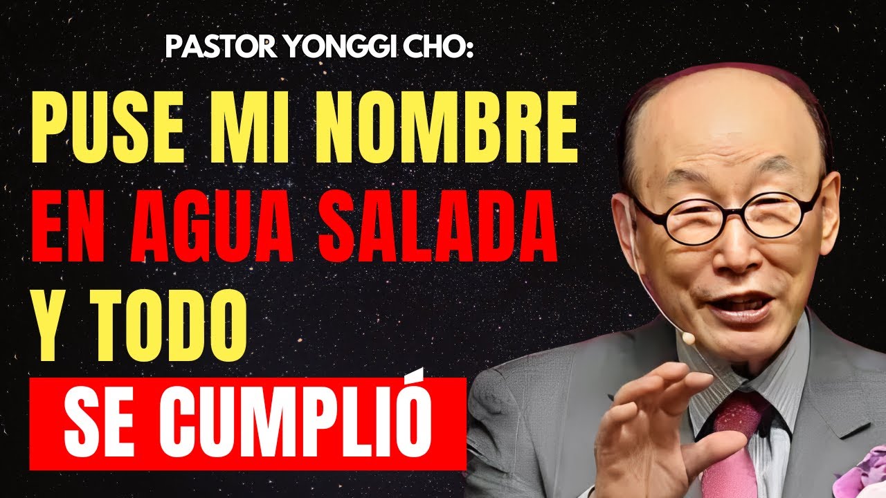 El Secreto de la Sal en la Biblia y Su Poder Como Arma Espiritual (Úsala a Tu Favor) | YONGGI CHO
