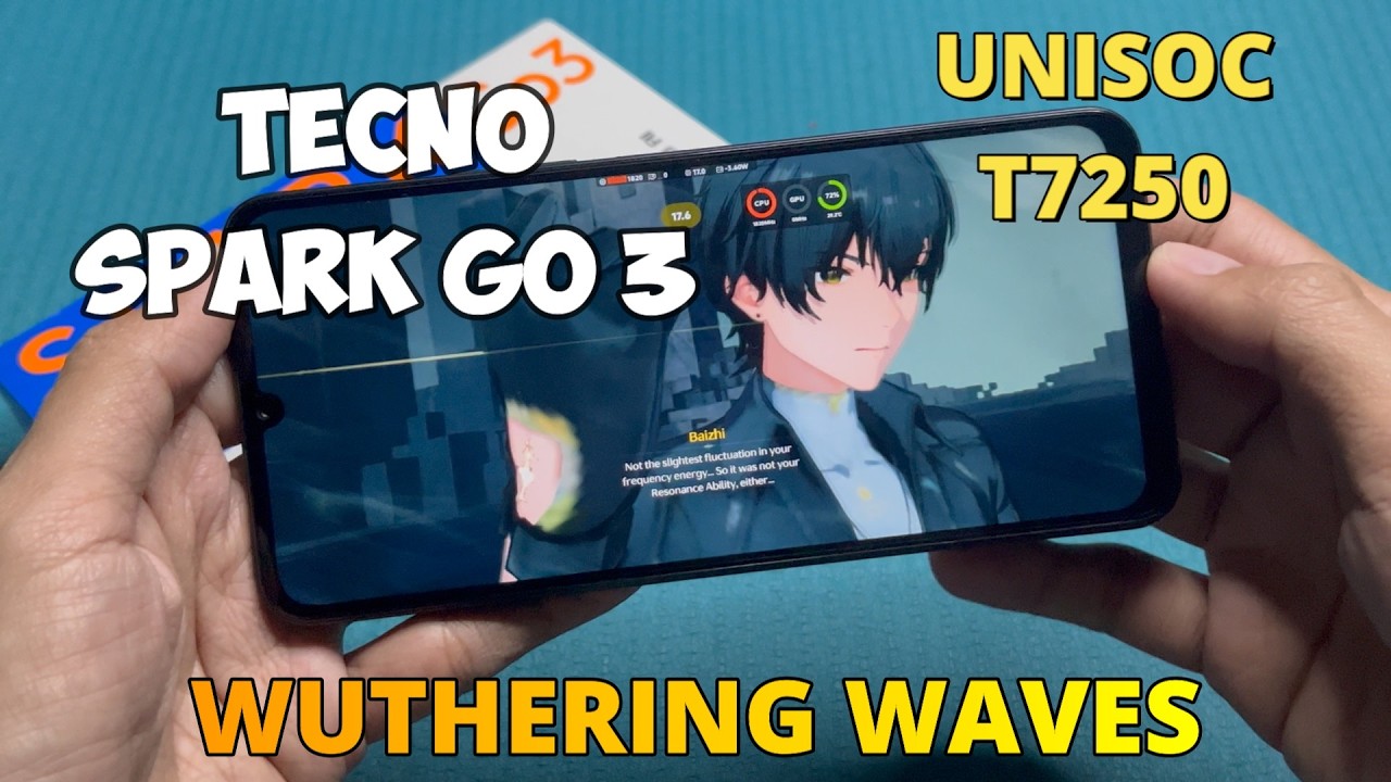 Wuthering Waves in Tecno Spark Go 3