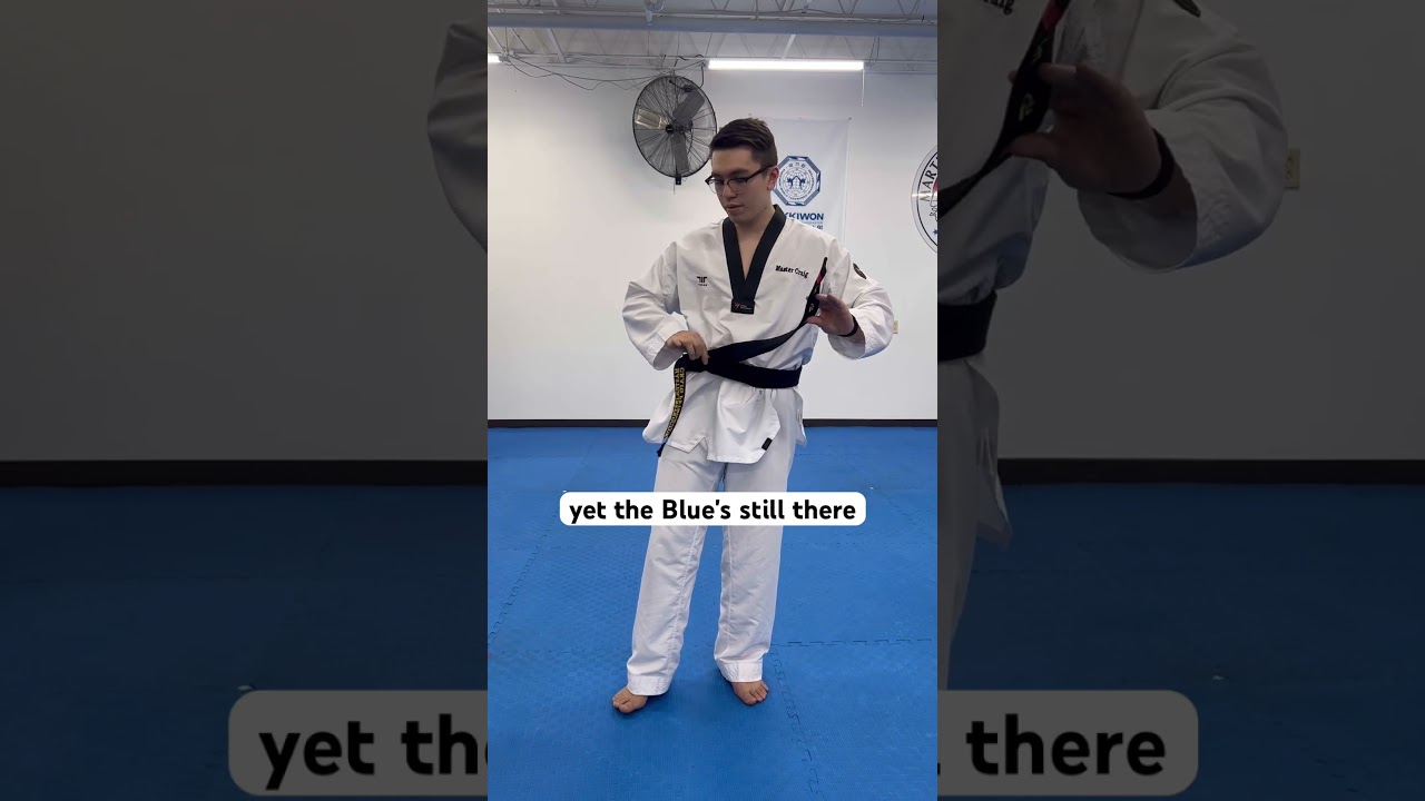 How to tie your belt