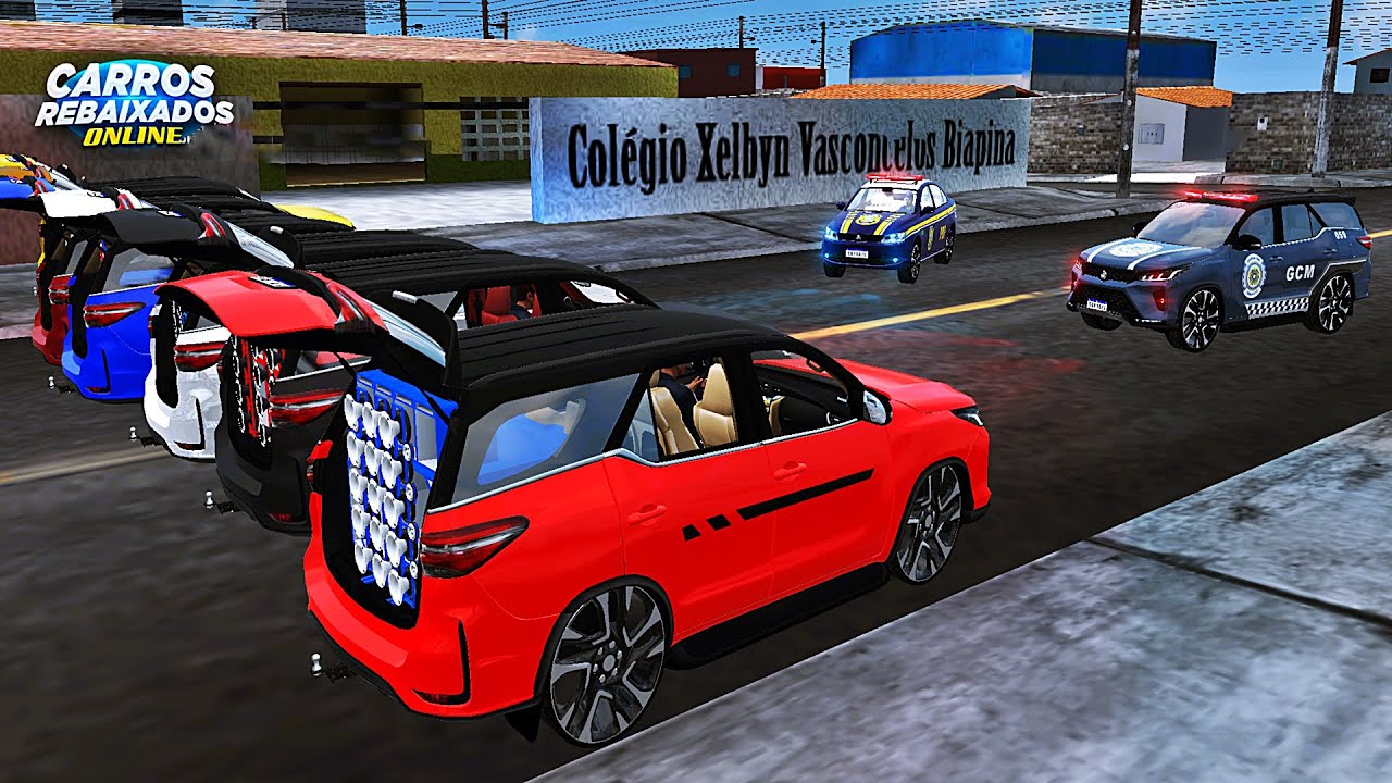 CARROS REBAIXADOS ONLINE | ROLE DOS ALUNOS DE SW4 DIAMOND PAREDÃO E CHEGOU AS VT !