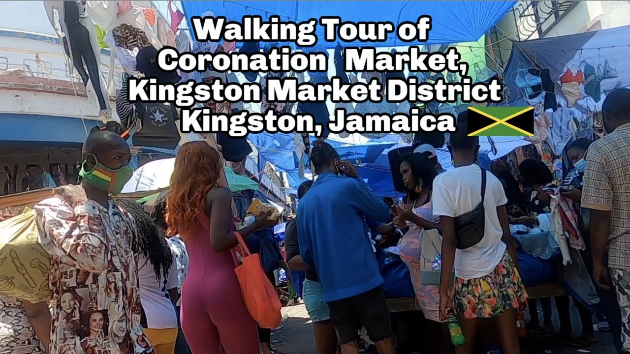 Walking Tour of Coronation Market, Kingston Market District | Kingston, Jamaica🇯🇲