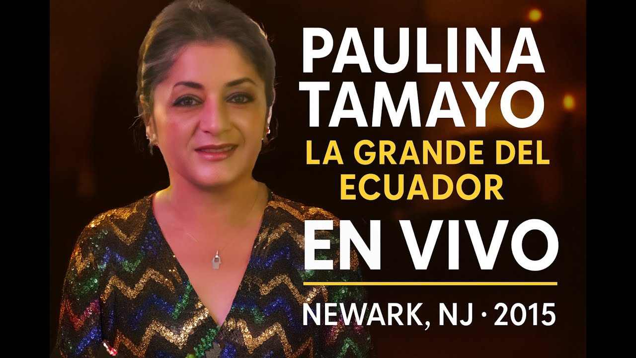 “Amor Equivocado” – Paulina Tamayo en Vivo (Newark 2015)