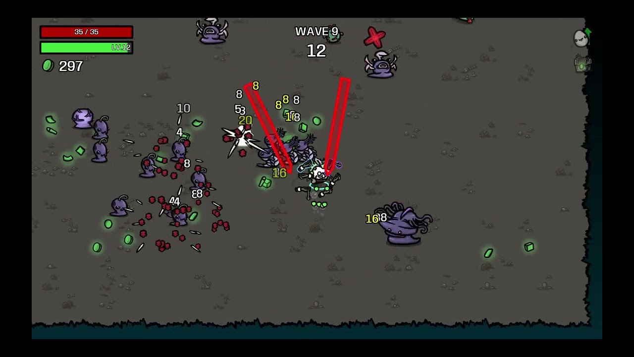 Renegade: Obliterator + Minigun + 4 Slingshot | Brotato: The Abyss