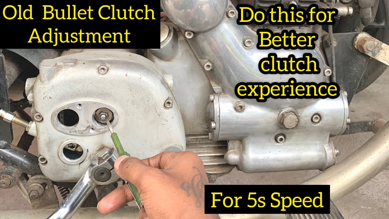 Clutch adjustment for 