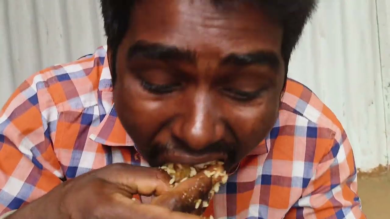 పంది మాంసం ఫ్రై || Pork fry recipe by food on village style