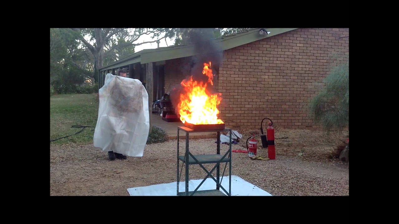 Fire Blanket Demo