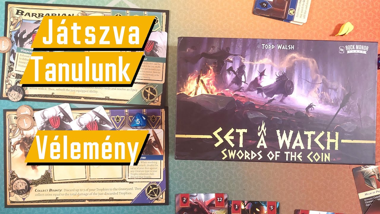 Set a Watch: Swords of the coin | Essen kincse | Játszva tanulunk