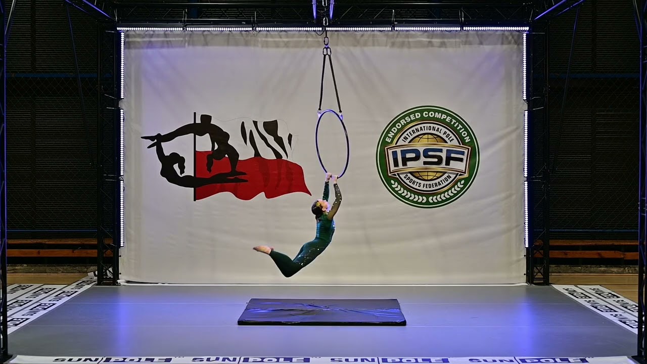 Mistrzostwa Polski Pole & Aerial 2024 KINGA PALUCH, Aerial Hoop Amatorzy Juniorzy Mieszane